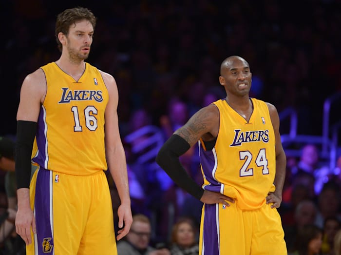 pau gasol kobe bryant 2013